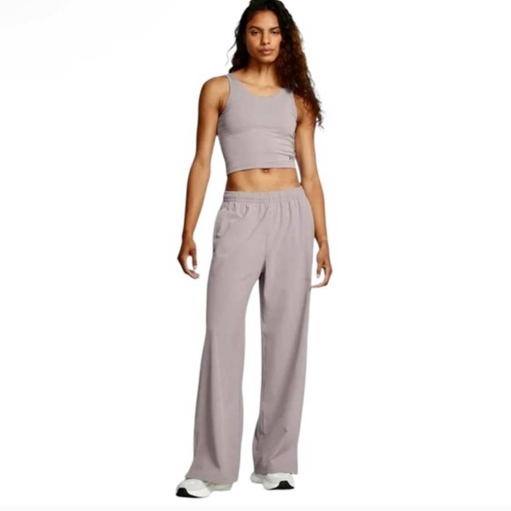UNDER ARMOUR Rival Wide Leg Pant- Brand New With Tags - Picture 4 of 9
